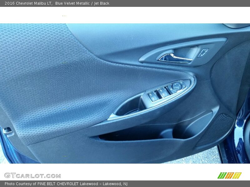 Blue Velvet Metallic / Jet Black 2016 Chevrolet Malibu LT