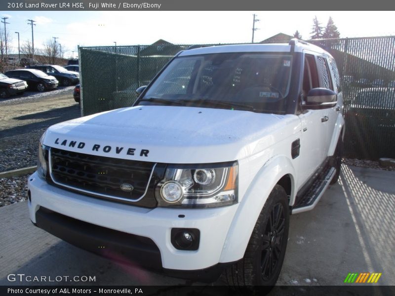 Fuji White / Ebony/Ebony 2016 Land Rover LR4 HSE