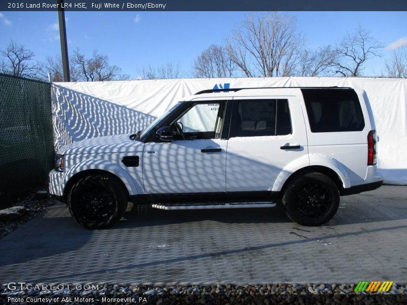 Fuji White / Ebony/Ebony 2016 Land Rover LR4 HSE