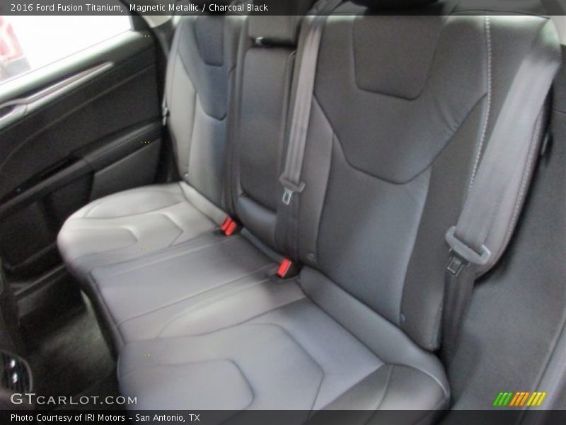 Magnetic Metallic / Charcoal Black 2016 Ford Fusion Titanium