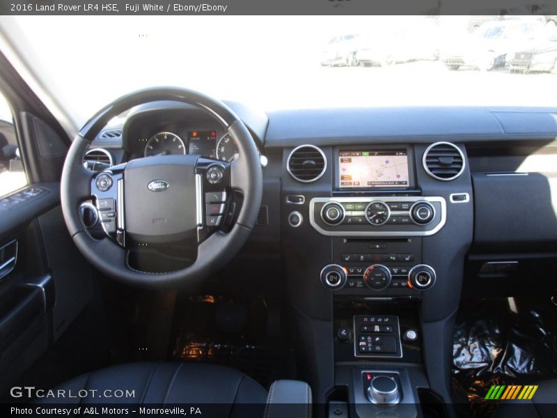 Fuji White / Ebony/Ebony 2016 Land Rover LR4 HSE