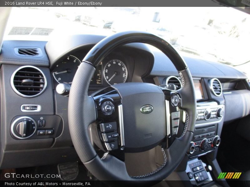 Fuji White / Ebony/Ebony 2016 Land Rover LR4 HSE