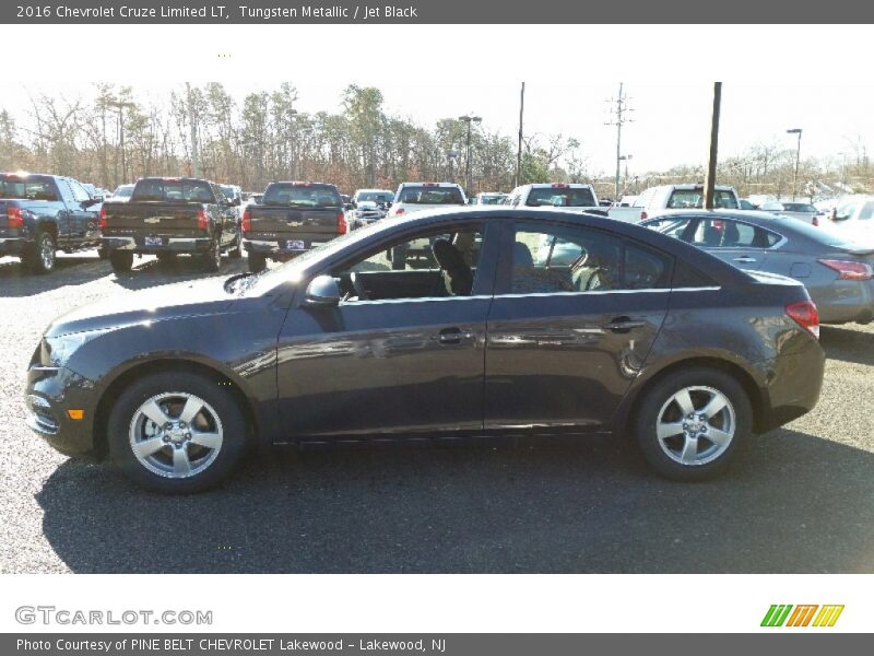Tungsten Metallic / Jet Black 2016 Chevrolet Cruze Limited LT