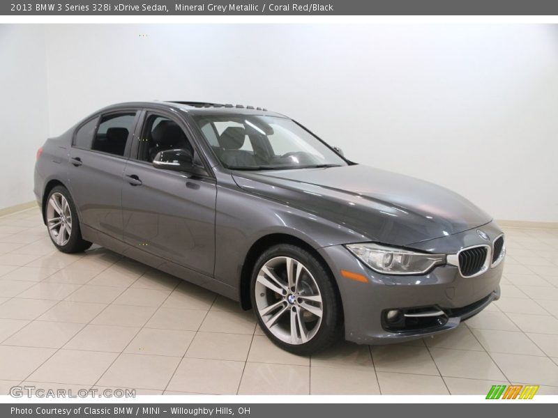 Front 3/4 View of 2013 3 Series 328i xDrive Sedan