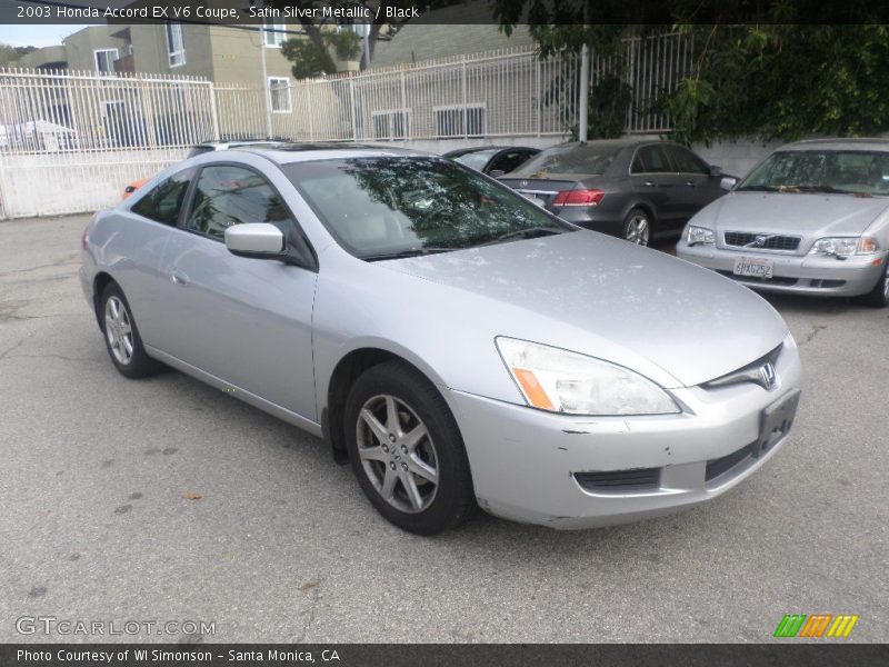 Front 3/4 View of 2003 Accord EX V6 Coupe