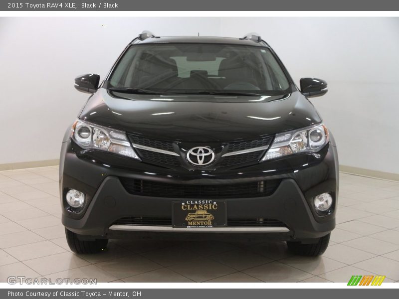 Black / Black 2015 Toyota RAV4 XLE