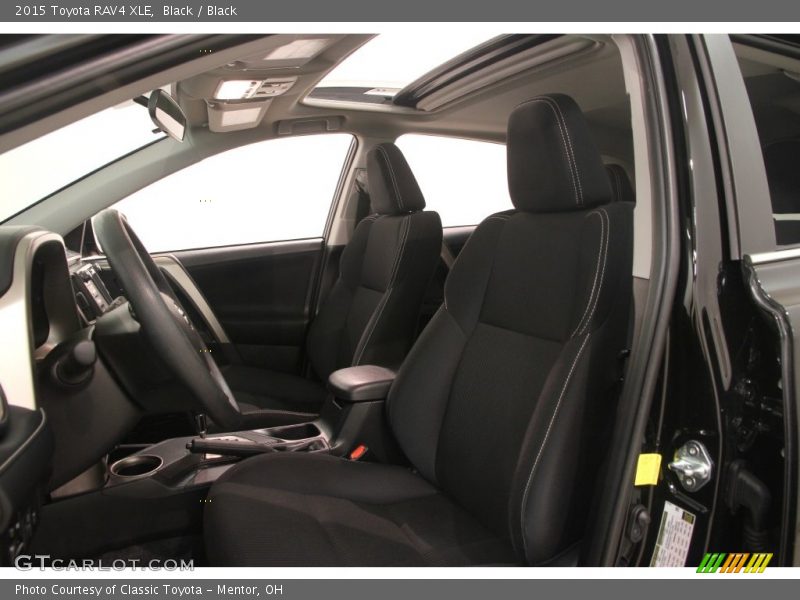Black / Black 2015 Toyota RAV4 XLE