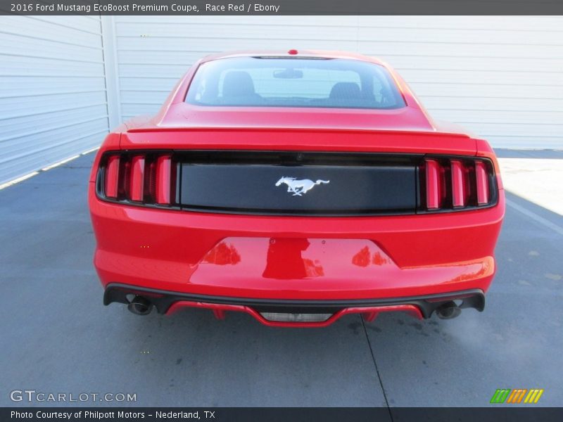 Race Red / Ebony 2016 Ford Mustang EcoBoost Premium Coupe