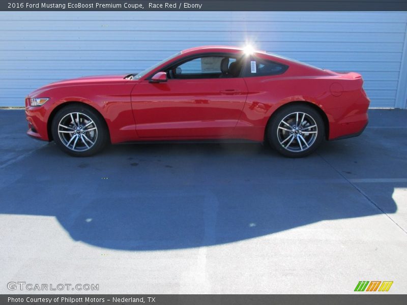Race Red / Ebony 2016 Ford Mustang EcoBoost Premium Coupe