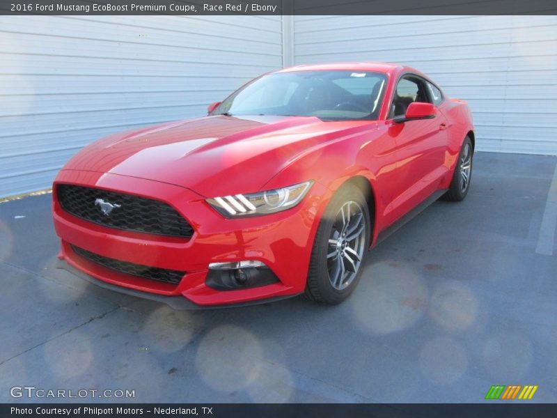 Race Red / Ebony 2016 Ford Mustang EcoBoost Premium Coupe