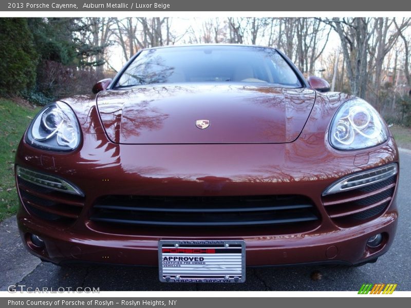Auburn Metallic / Luxor Beige 2013 Porsche Cayenne