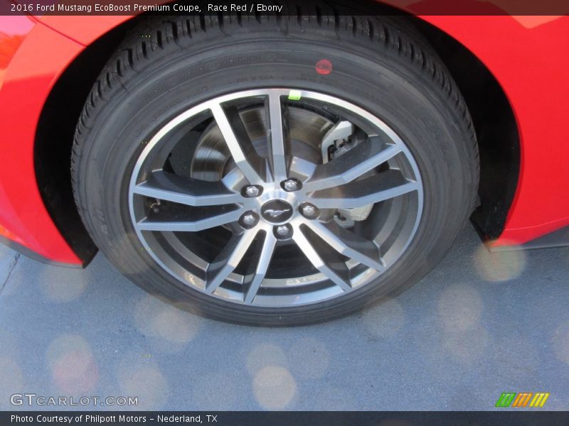Race Red / Ebony 2016 Ford Mustang EcoBoost Premium Coupe