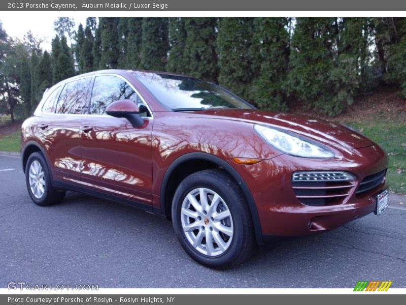 Auburn Metallic / Luxor Beige 2013 Porsche Cayenne