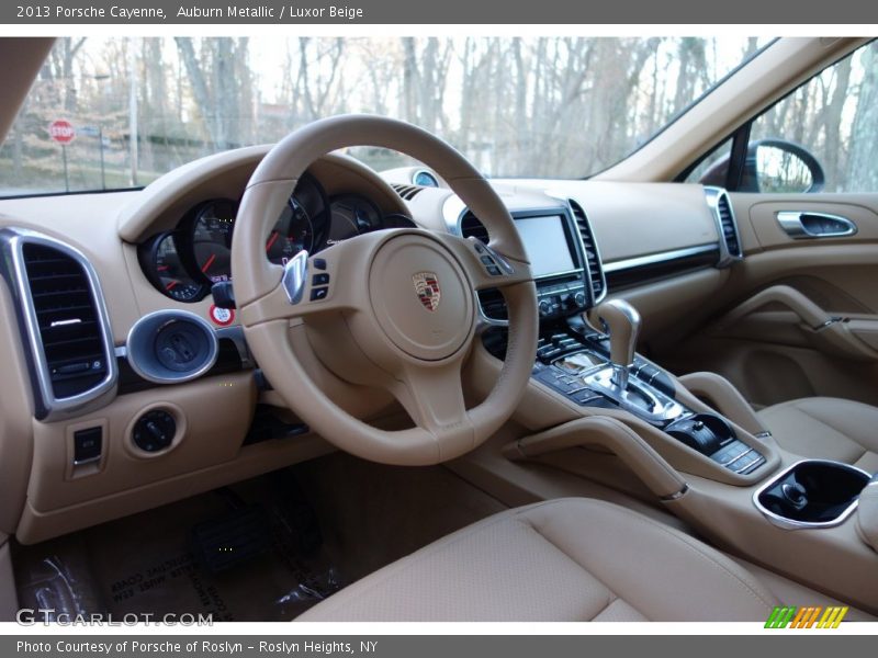  2013 Cayenne  Luxor Beige Interior