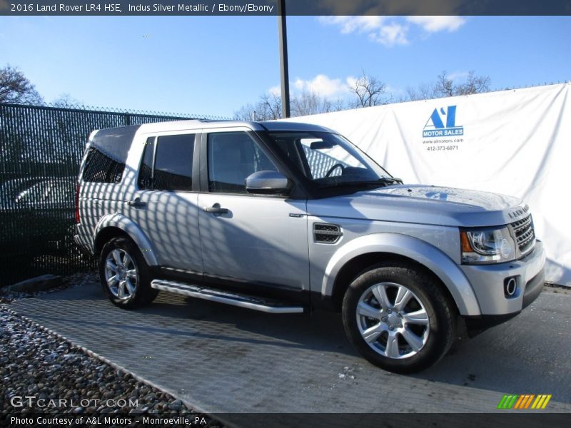 Indus Silver Metallic / Ebony/Ebony 2016 Land Rover LR4 HSE