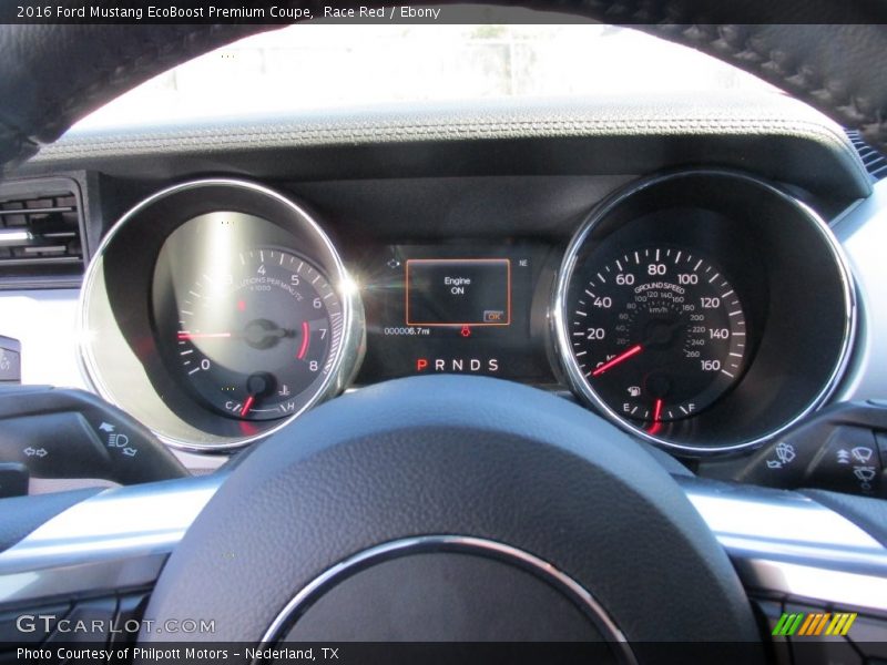 Race Red / Ebony 2016 Ford Mustang EcoBoost Premium Coupe