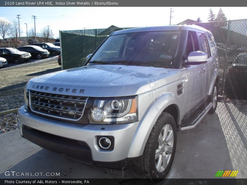 Indus Silver Metallic / Ebony/Ebony 2016 Land Rover LR4 HSE