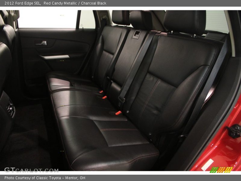 Red Candy Metallic / Charcoal Black 2012 Ford Edge SEL