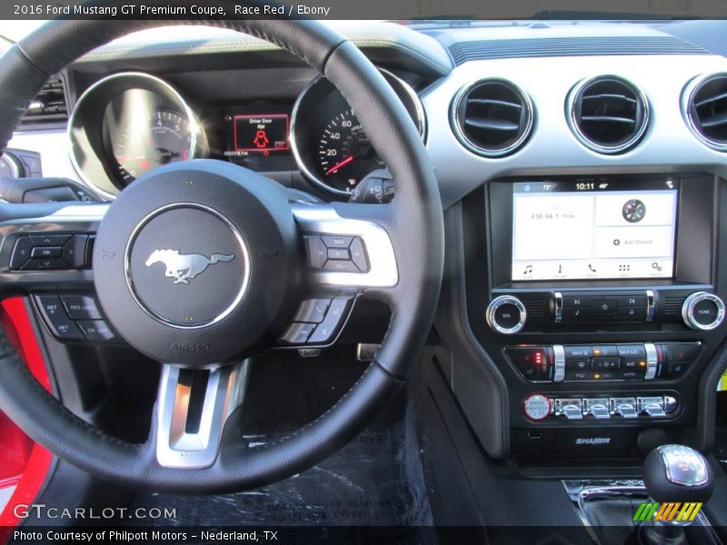 Race Red / Ebony 2016 Ford Mustang GT Premium Coupe