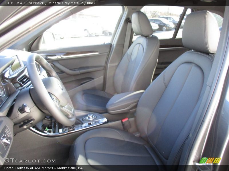 Mineral Grey Metallic / Black 2016 BMW X1 xDrive28i