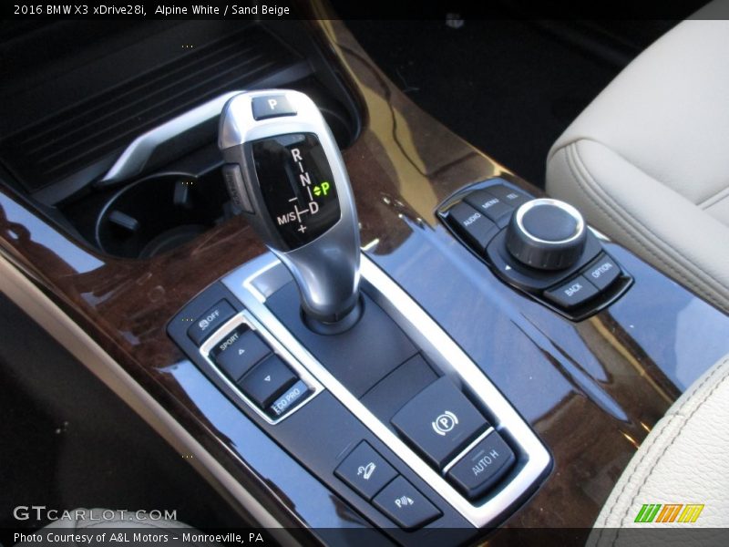 Alpine White / Sand Beige 2016 BMW X3 xDrive28i
