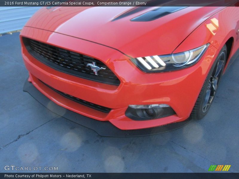 Competition Orange / Ebony 2016 Ford Mustang GT/CS California Special Coupe