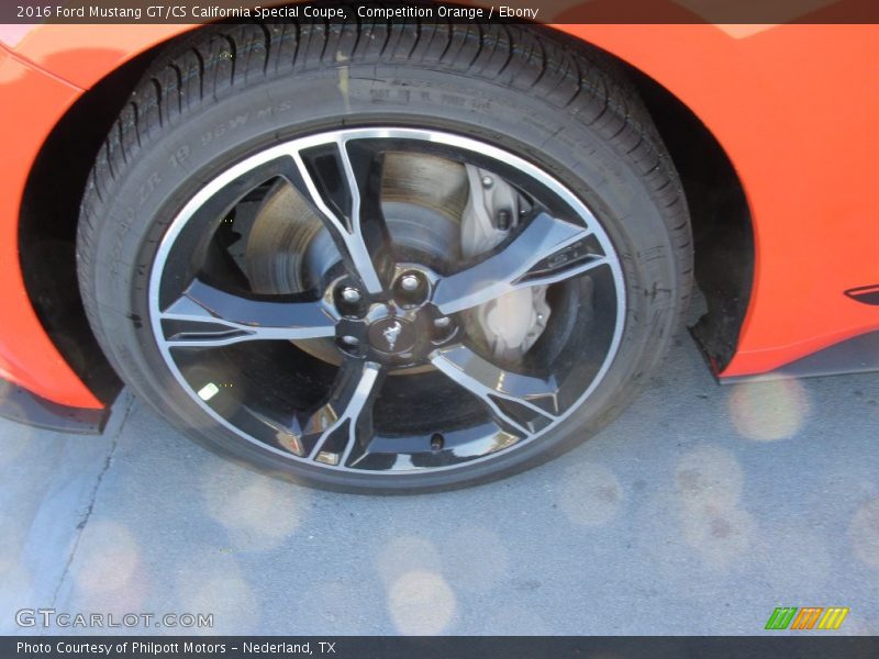 Competition Orange / Ebony 2016 Ford Mustang GT/CS California Special Coupe