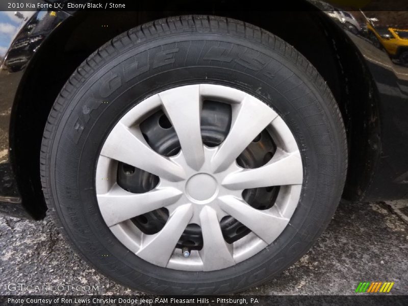 Ebony Black / Stone 2010 Kia Forte LX