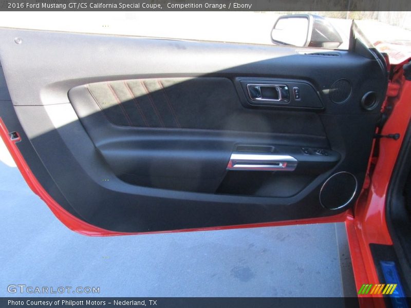 Competition Orange / Ebony 2016 Ford Mustang GT/CS California Special Coupe