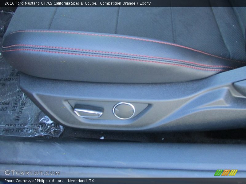 Competition Orange / Ebony 2016 Ford Mustang GT/CS California Special Coupe