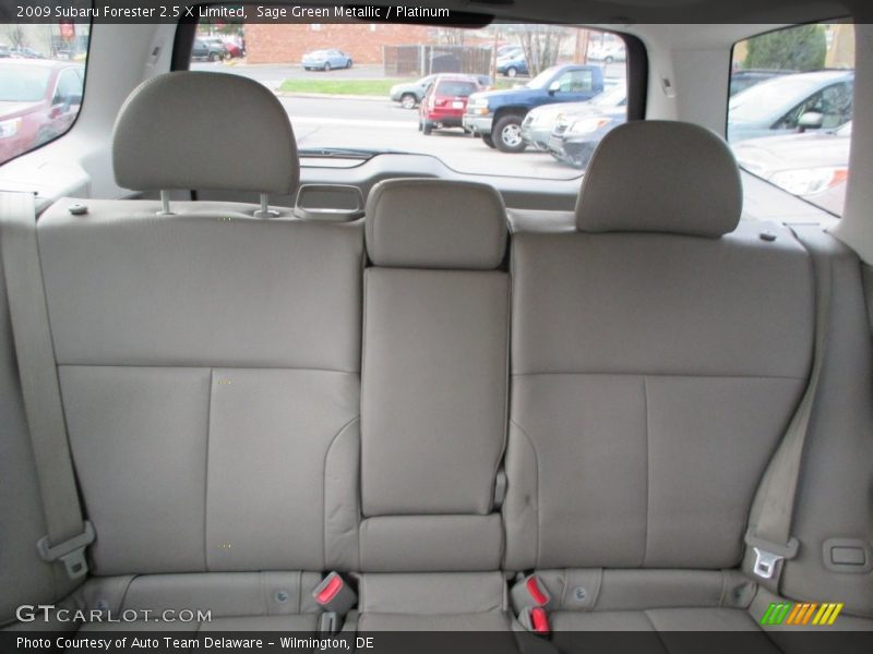 Sage Green Metallic / Platinum 2009 Subaru Forester 2.5 X Limited