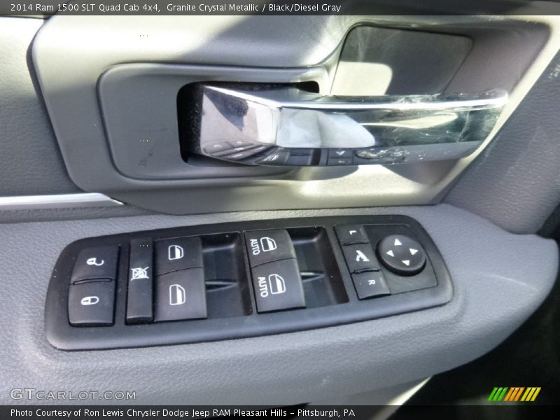 Granite Crystal Metallic / Black/Diesel Gray 2014 Ram 1500 SLT Quad Cab 4x4