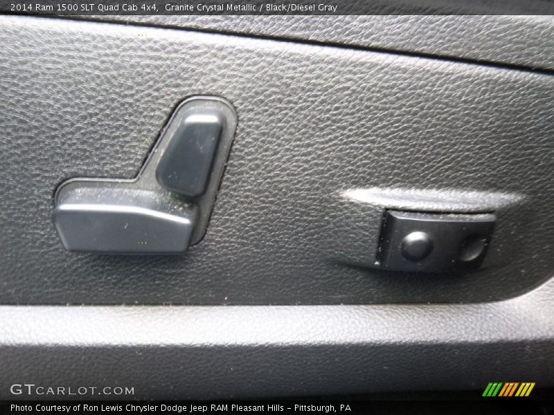 Granite Crystal Metallic / Black/Diesel Gray 2014 Ram 1500 SLT Quad Cab 4x4