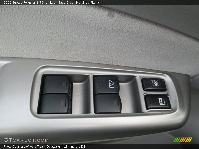 Sage Green Metallic / Platinum 2009 Subaru Forester 2.5 X Limited