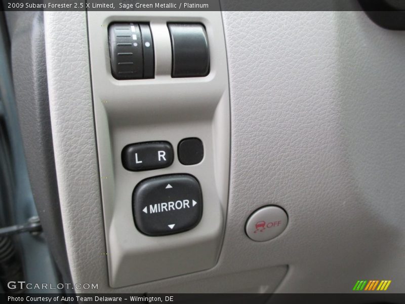 Sage Green Metallic / Platinum 2009 Subaru Forester 2.5 X Limited