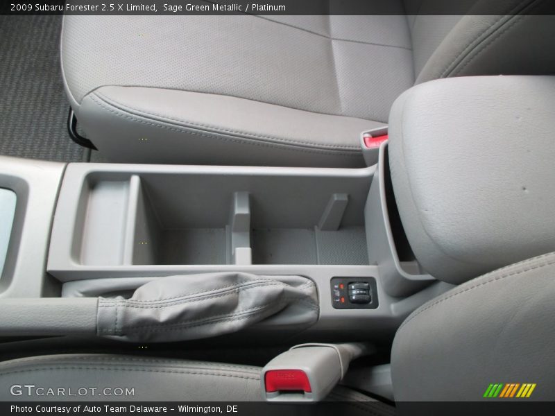 Sage Green Metallic / Platinum 2009 Subaru Forester 2.5 X Limited