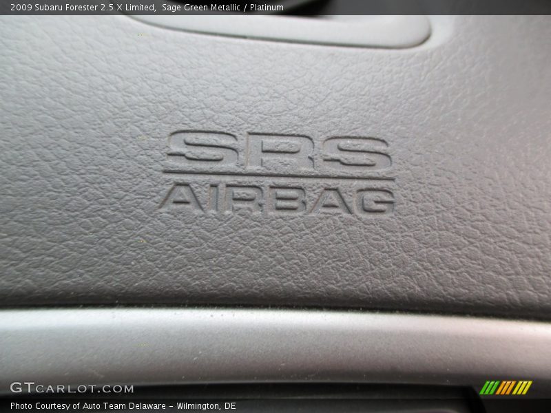 Sage Green Metallic / Platinum 2009 Subaru Forester 2.5 X Limited