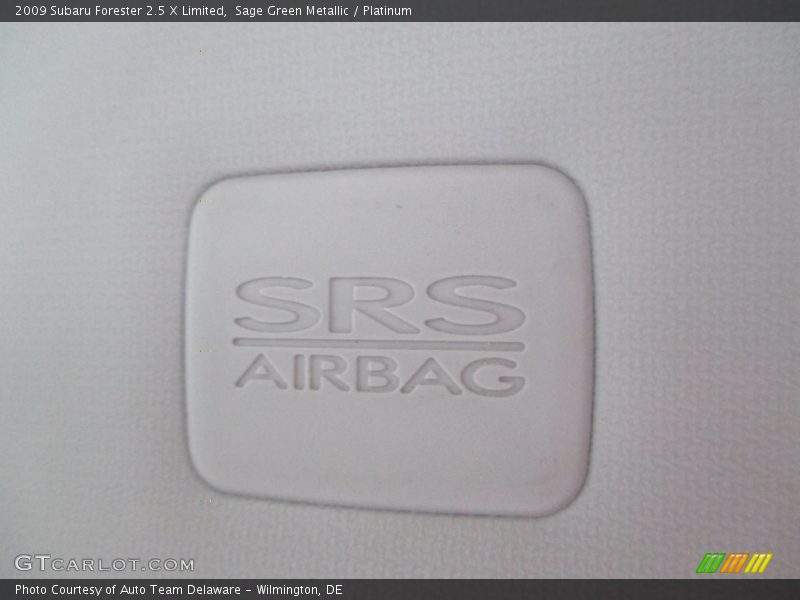 Sage Green Metallic / Platinum 2009 Subaru Forester 2.5 X Limited