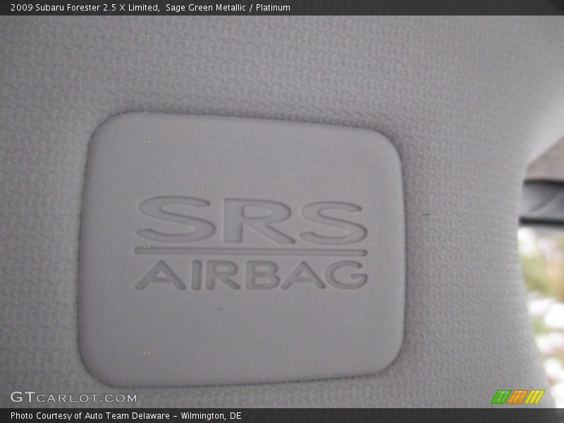 Sage Green Metallic / Platinum 2009 Subaru Forester 2.5 X Limited