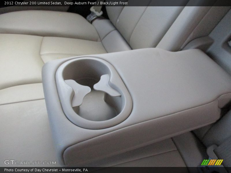 Deep Auburn Pearl / Black/Light Frost 2012 Chrysler 200 Limited Sedan