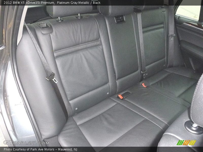 Platinum Gray Metallic / Black 2012 BMW X5 xDrive35i Premium