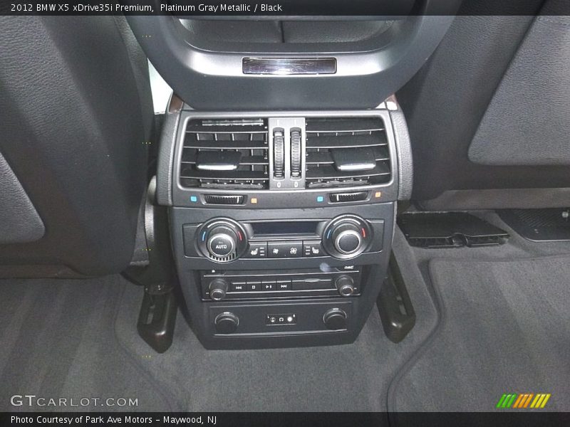 Platinum Gray Metallic / Black 2012 BMW X5 xDrive35i Premium