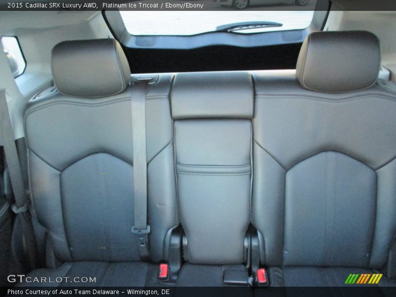 Platinum Ice Tricoat / Ebony/Ebony 2015 Cadillac SRX Luxury AWD