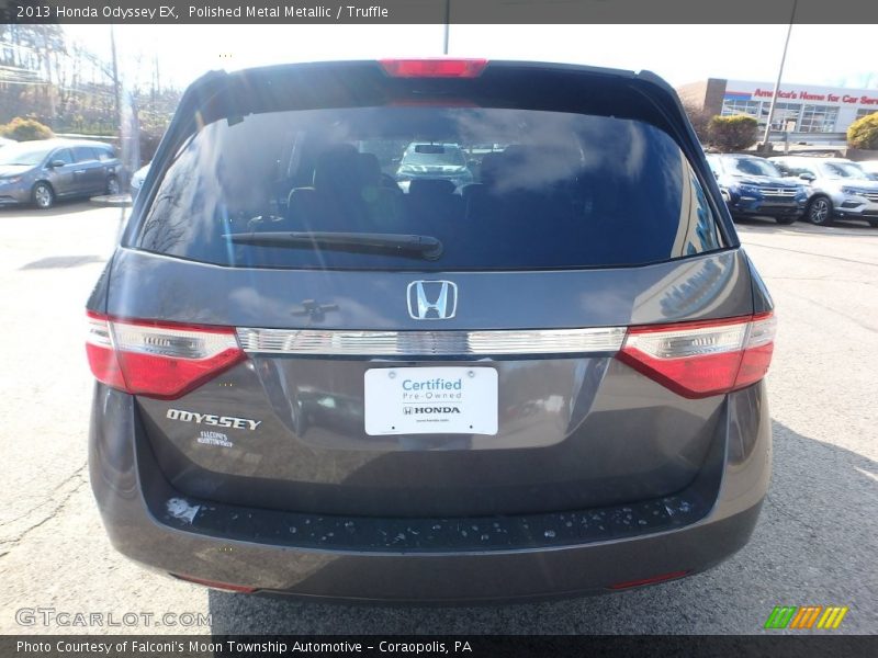 Polished Metal Metallic / Truffle 2013 Honda Odyssey EX