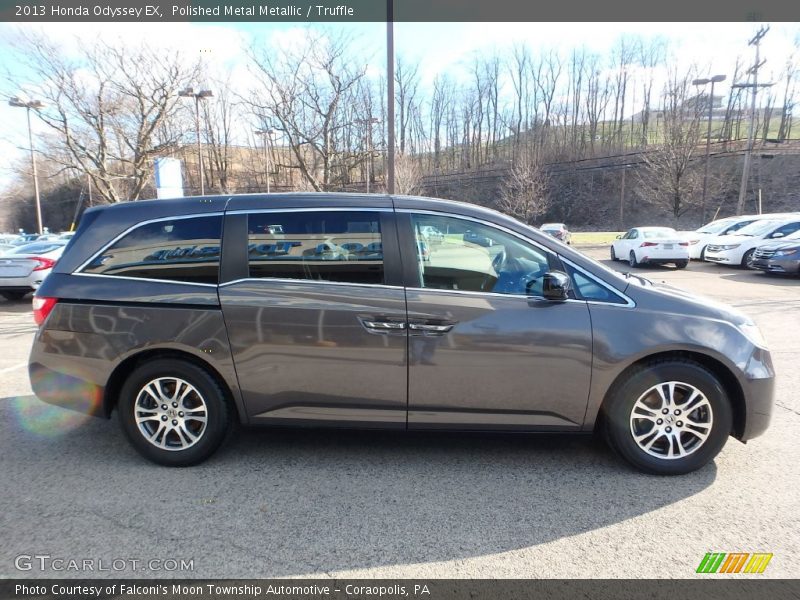 Polished Metal Metallic / Truffle 2013 Honda Odyssey EX