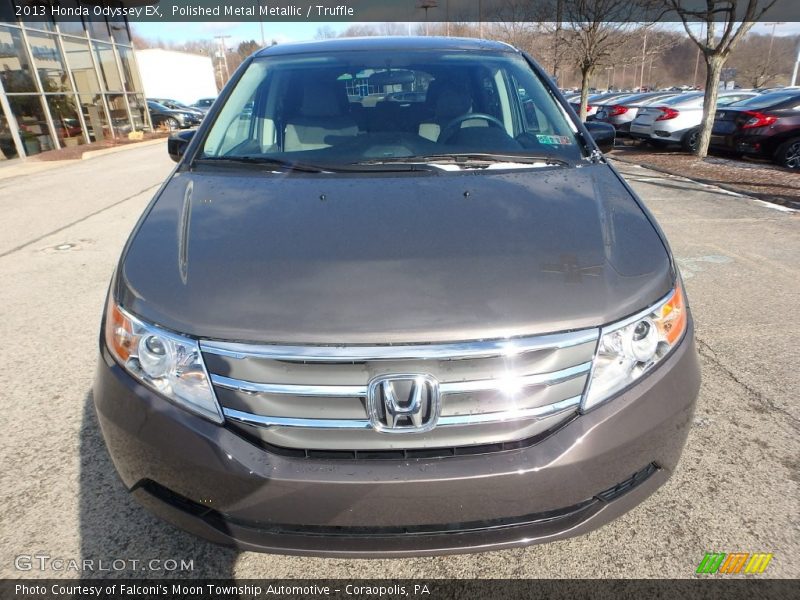 Polished Metal Metallic / Truffle 2013 Honda Odyssey EX