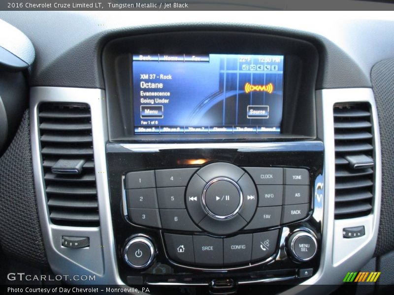 Tungsten Metallic / Jet Black 2016 Chevrolet Cruze Limited LT