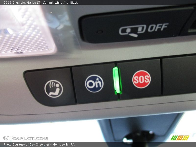 Summit White / Jet Black 2016 Chevrolet Malibu LT