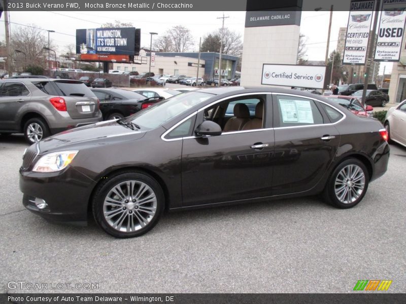 Mocha Bronze Metallic / Choccachino 2013 Buick Verano FWD