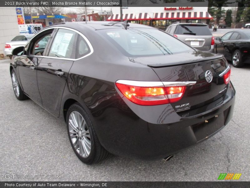 Mocha Bronze Metallic / Choccachino 2013 Buick Verano FWD